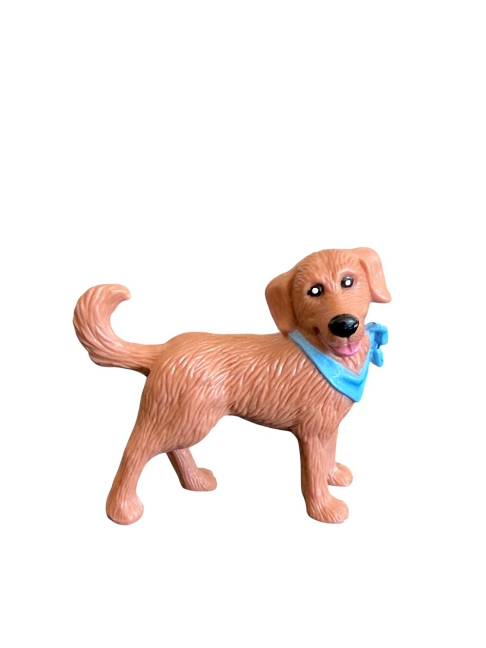 Fisher Price Loving Family Puppy Dog Golden Labrador Retriever Blue Bandana